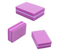 Nicear 50 Bloques Pulidores De Uñas, Grano 100/180, Mini Bloque De Lijado De Doble Cara, Color Rosa, Para El Hogar.