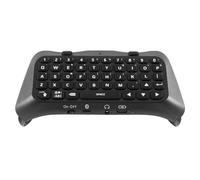 Nicear Consola de juegos con teclado retroiluminado verde, 5 controladores, accesorios para controladores, mini teclado inalámbrico, tablero de chat, conector de audio de 3,5 mm