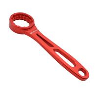 Nicear Herramienta Multifunción 4 En 1 para Bicicleta Herramienta De Buje Inferior Llave BB Herramienta De Extracción De Buje Inferior Compatible con Shimano Rojo