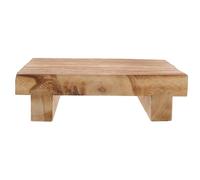Nicear Taburete de madera para mesita de noche, mesa pequeña, taburete de madera, soporte para exhibición de plantas, base para decoración de hogar, oficina y cocina.