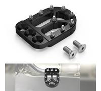 NICECNC Almohadilla de Palanca de Freno de Aluminio Negro Compatible with Husqvarna 701 Enduro 2016-2023, Compatible with 1090 Adventure R 2017-2018, Ver Accesorios