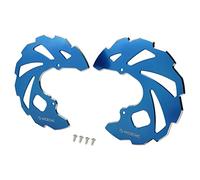 NICECNC Blue Front Brake Rotor Disc Protector Aluminio Compatible con Raptor 700 2006-2008, 2013-2026, Raptor 700 SE 2013-2026, YFZ450 2004-2005, 2007-2009, 2017, Ver Accesorios