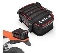 NICECNC Impermeable de la Bicicleta de Suciedad Trasera Bolsa de Defensa, Organizador Universal de Herramientas de Motocross con Tira Reflectante para Aventura Fuera de Carretera y Montar en Enduro