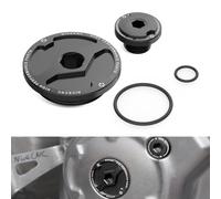 NICECNC Kit de tapón de Motor Negro Compatible with Raptor 700 2006-2023, Raptor 700R 2009-2024, YFZ450R 2009-2024, Grizzly 700 2007-2015, Ver Accesorios