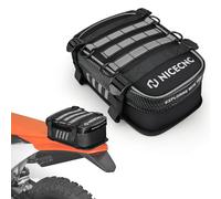 NICECNC mpermeable de la Bicicleta de Suciedad Trasera Bolsa de Defensa, Organizador Universal de Herramientas de Motocross con Tira Reflectante para Aventura Fuera de Carretera y Montar en Enduro