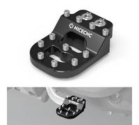 NICECNC Pedal de freno trasero graduado estilo escalera negro compatible con Husaberg TE/FE125-570 09-14, compatible con Husqvarna TC125/250 2014-2015, 701 Enduro 2016-2024
