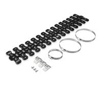 NICECNC Protector térmico Universal de 2 Tiempos Compatible with 125/150 / 250/300 EXC, SX, XC-W,Compatible with Sherco SE-R/SEF-R 2-Stroke Models Ver Ajuste, Color Negro