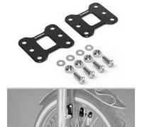 NICECNC Soporte de elevación de Guardabarros Delantero Ajustable de 2 Pulgadas para Rueda de 16 a 20 Pulgadas, Compatible with Harley Forty Eight XL1200X 2010-2019, Dark Custom XL1200X 2013-2014, Ver