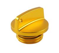 NICECNC Tapa de llenado de Aceite Dorada Compatible with Yamaha MT-07 14-17, FZ-07 15-17, YZF-R6 99-17, FZ6R 09-17, XJR400 93-96, FZR250 R 87-94, YZF-R25 YZF-R3 15-18. MT-25 MT-03 16-18