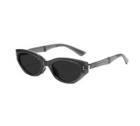 NICECY Gafas de sol plegables para mujeres en verano, gafas de sol a la moda y ligeras que hacen que tu cara parezca más pequeña, gafas plegables(gris oscuro)