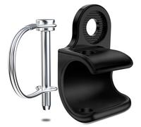 NICEDACK Acoplamiento de remolque de bicicleta para remolque Thule (Negro, 1 pieza)
