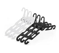 NICEDACK Perchas de Viaje Premium Paquete de 6 Perchas de Ropa Plegables portátiles - Percha Plegable Super Bearing Estante de Secado de Ropa Plegable para Viajes, Uso en Interiores y Exteriores