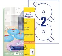 Niceday L7676-25 - Etiqueta CD láser cobertura máxima Avery paquete 50 etiquetas