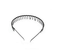 Nicedeal - Peine de dientes de metal con peineta de alambre de hierro, diadema, diadema, accesorio para el pelo, cosméticos, productos de belleza, productos para el cuidado de la piel, accesorios