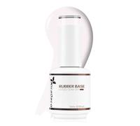 Nicedeco Base Rubber para Uñas Esmaltes Semipermanentes en Gel Base de Caucho UV/LED Soak-Off Colores Vibrantes y Duraderos 15ML 14