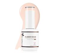 Nicedeco Base Rubber para Uñas Esmaltes Semipermanentes en Gel Base de Caucho UV/LED Soak-Off Colores Vibrantes y Duraderos 15ML 19