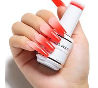 Nicedeco Esmalte de uñas en gel que cambia de color, esmalte en gel con cambio de temperatura UV/LED Pedicura de manicura para Professiona, Larga duración y fácil de aplicar 15ML, Vegano 05