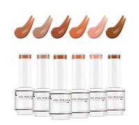 Nicedeco Esmaltes Semipermanentes Para Uñas Sin crueldad UV/LED Soak-Off Colores Vibrantes y Duraderos Vegano 6 x 8ML SET 13