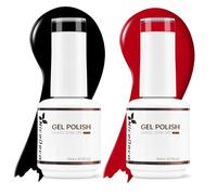 Nicedeco Esmaltes Semipermanentes Para Uñas Sin crueldad UV/LED Soak-Off Colores Vibrantes y Duraderos Vegano 2 x 15ML SET 4