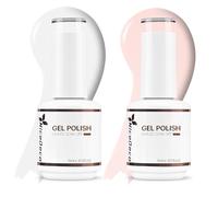 Nicedeco Esmaltes Semipermanentes Para Uñas Sin crueldad UV/LED Soak-Off Colores Vibrantes y Duraderos Vegano 2 x 15ML SET 1