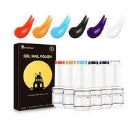 Nicedeco Esmaltes Semipermanentes Para Uñas Sin crueldad UV/LED Soak-Off Colores Vibrantes y Duraderos Vegano 6 x 8ML SET 25