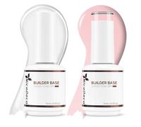 Nicedeco Gel Uñas Constructor Esmaltes Semipermanentes Para Uñas Sin crueldad UV/LED Soak-Off Colores Vibrantes y Duraderos Vegano 2 x 15ML SET 5