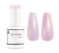 Nicedeco Pearl Gel Esmalte de Uñas, 15ml Esmalte de Gel Brillo de Concha Nacarada Sparkle Sparky Gel de Uñas Brillante UV/LED Soak-Off Manicura Pedicura Sin crueldad - Vegano 003