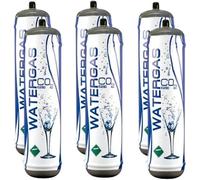 NICEDROP - Cilindro de CO2 600 g universal M11 x 1 - Bombona desechable para gaseadores, alta seguridad, compatible con la mayoría de los carbonadores, hasta 120 L de agua con gas - Fabricado en