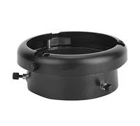 NiceFoto SN-10 Adaptador de Montura para luz de cámara, de Mini Montura a Anillo de Montura Bowens, Adaptador de Montura para Flash de aleación de Aluminio con Almohadilla de Goma