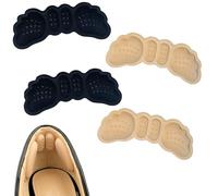 NICEIN®2 Piezas Taloneras Para Zapatos,Nouveau Talonera Autocollante en Forme de Papillon,Almohadilla Talon,Protector Talon Zapatos,Se Adapta a Diferentes Tallas de Calzado