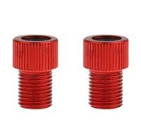 Nicejoy Válvula Válvula De La Bomba De Bicicletas Bicicleta Adaptador Presta Schrader Convertidor con El Anillo del Sello De Aluminio para Bicicletas Coches 2pcs De Neumáticos