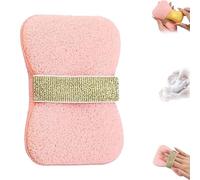 Nicelifehack Double-Sided Bath Foaming Bag, 2-in-1 Bathroom Soap Sponge Bath Sponges, Portable Fun Soap Face Wash Sponge for Men & Women