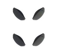 NicelyFit Almohadillas nasales de repuesto para Oakley HSTN OO9242 OO9279 Sielo Spindrift Wildrye marcos de gafas de sol, Negro - 2 pares, Standard