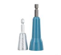 Niceminiwall 2 herramientas de torsión de alambre de electricista con mango hexagonal de 6 mm y portabrocas de 4 pulgadas para taladro eléctrico, adaptador de enchufe rápido de conector múltiple para