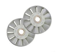 Niceminiwall 2X Ventilador Rotor para Martillo 0810, Plástico 2X Ventilador | Para Martillos 0810, Enfriamiento Eficiente, para ideal Profesionales, Plástico , 12 Palas