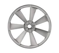 Niceminiwall 300Mm Compresor de aire Polea de transmisión de correa sola ranura Triángulo Rueda Metal Volante A-Type Correa Compatible Cabeza de máquina