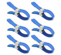 Niceminiwall 6/12pcs Clips De Metal Para Cubierta De Piscina, Clips De Montaje W/Película Protectora, Clips De Lona Abrazaderas A Prueba De Viento Para Piscinas Sobre El Suelo(1)