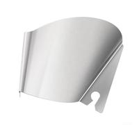 Niceminiwall Accesorio de canal de vertido de acero inoxidable para batidora de pie, apto para lavavajillas, alimentador de ingredientes a prueba de derrames para hornear eficientemente, protector de