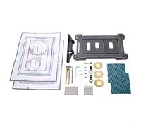 Niceminiwall Actuador magnético de placa de empuje empotrable, 22,2 x 14 cm para la serie Geberit, sistema de control de descarga de baño