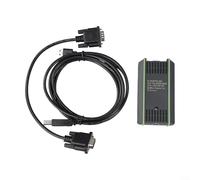 Niceminiwall Adaptador de cable de programación USB-MPI para S7-200/300/400 PLC RS485 interfaz con protección contra sobretensiones, soporte de intercambio en caliente, control de automatización