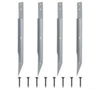 Niceminiwall Anclaje de suelo oscilante resistente, fácil de instalar, ancla de columpio resistente para estructuras de madera, perfecto para diversión al aire libre, para parques infantiles, marcos