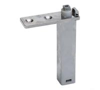 Niceminiwall Bisagra de resorte para refrigerador, dispositivo de retorno automático de puerta hecho de aleación de zinc de larga duración, pieza de repuesto fácil de instalar, compatible con varios