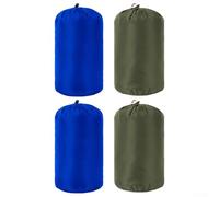 Niceminiwall Bolsa de almacenamiento ultraligera con cordón para viajes al aire libre camping (juego de 3 5 L)