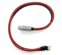 Niceminiwall Cable conector de 175 A con terminal de anillo M8 de 2 AWG, 1 m, cable de batería de alta corriente para aplicaciones industriales automotrices, 600 V nominal (0)