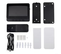 Niceminiwall Cámara de video inalámbrica de 4.3 pulgadas con intercomunicador bidireccional, timbre para seguridad del hogar, no requiere WiFi, comunicación real