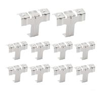 Niceminiwall Clips de drenaje de agua para paneles solares de acero inoxidable para marcos de 30 mm a 40 mm de grosor, sistema de limpieza automática que aumenta la generación de energía en un 2-10%