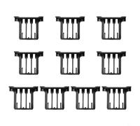 Niceminiwall Clips de guía de agua para panel solar con diseño multicanal para una mejor generación de energía y drenaje rápido del agua, compatible con marco de 30 mm a 40 mm (30 mm)