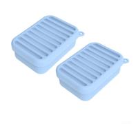 Niceminiwall Contenedores de silicona para almacenamiento de alimentos, plegable, rectangular, hermético, a prueba de fugas, apto para microondas, apilable, contenedor de preparación de comidas con
