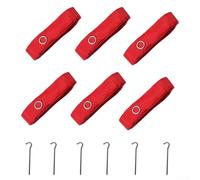 Niceminiwall Cordones de límite para cancha de voleibol, líneas de límites de voleibol de playa, entrenamiento al aire libre, cuerdas altamente visibles, para playa de río, 8 x 16 m