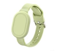 Niceminiwall Correa de silicona para Xiaomi Tag, funda protectora respetuosa con la piel, cómoda banda antipérdida para niños, pulsera suave 213X16 mm (verde)